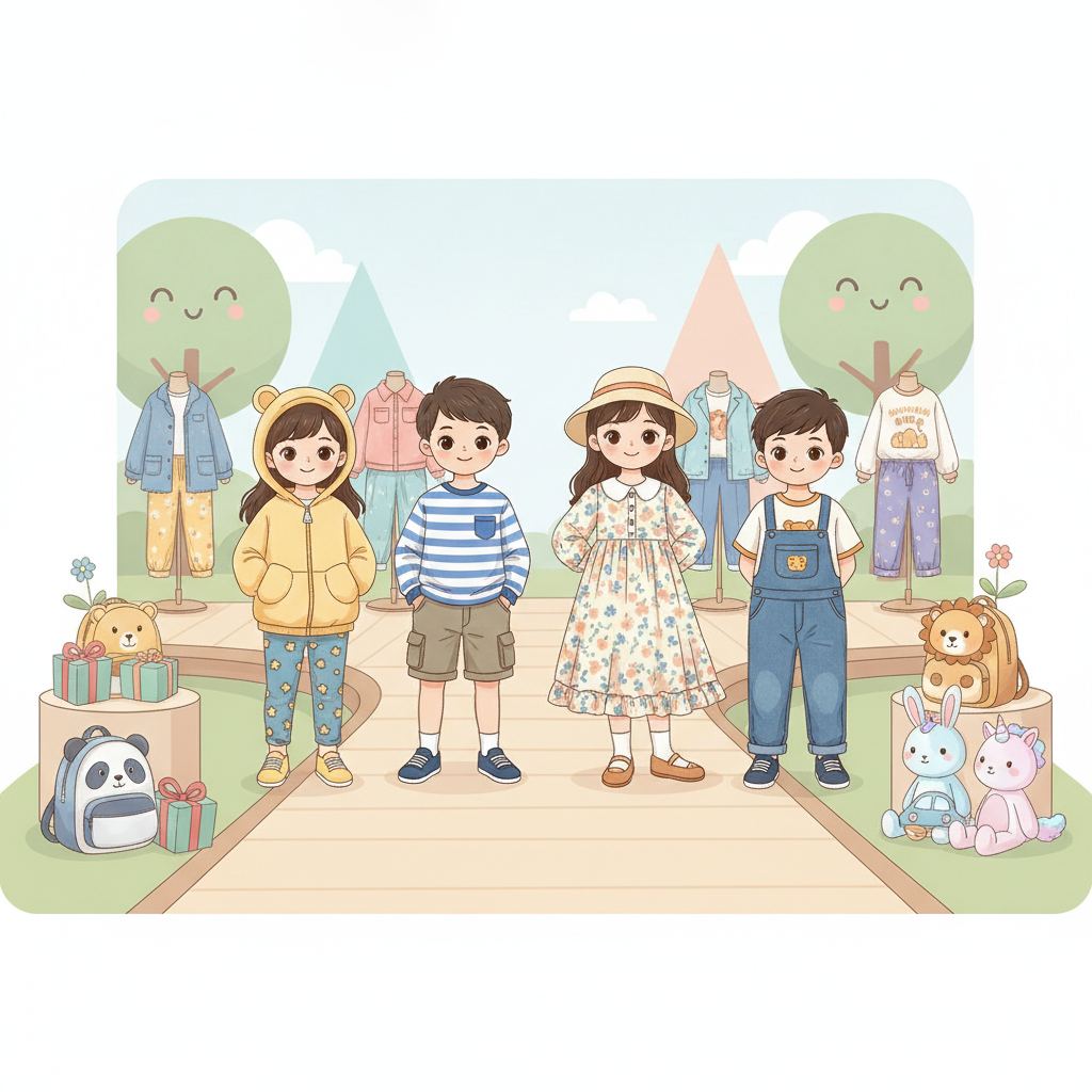 Kidaleo公司推出新季节儿童服饰系列